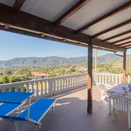 Casa Teo, Vista Mozzafiato A Lacona! Appartamento